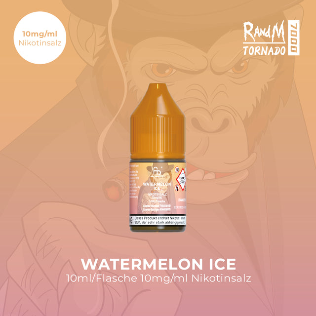 RandM Tornado 7000 - Watermelon on Ice - 10mg NicSalt