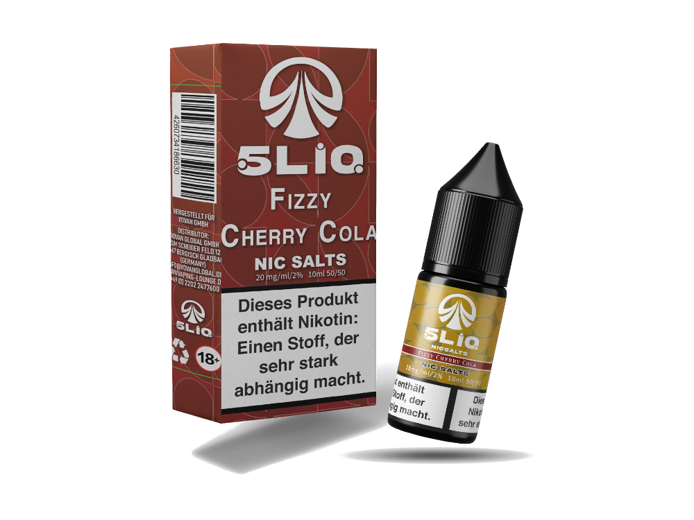 5LIQ Fizzy Cherry Cola Nikotinsalz 20mg 10ml







