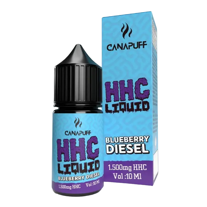 Canapuff HHC Liquid - Blueberry DIESEL 1.500mg