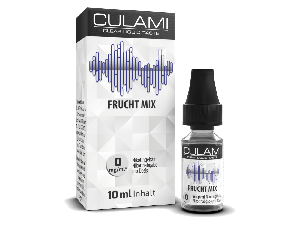 Culami Frucht Mix 10 ml Liquid - Kirsche, Himbeere & Pfirsich-Mix