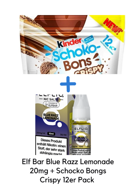 ElfBar-Elfliq-Set-Blaue-Razz-Limonade-20mg-Kinder-Schoko-12e