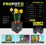 Growbox Set 80x80x180cm | LED mit 150 Watt | Garden Highpro