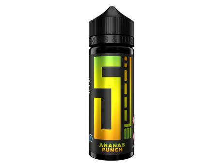 „5EL Ananas Punch Longfill-Aroma – 120 ml Tropenfrucht-Geschmack“