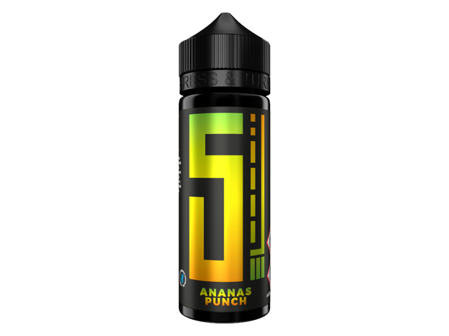 „5EL Ananas Punch Longfill-Aroma – 120 ml Tropenfrucht-Geschmack“