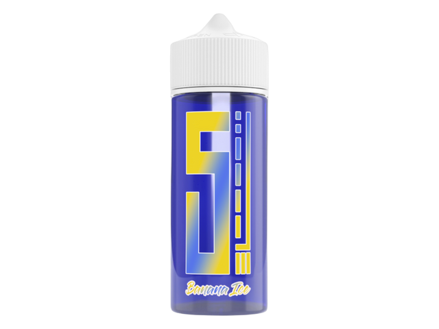 5EL Banana Ice Aroma 120ml – Kühle Banane für Ihre E-Zigarette