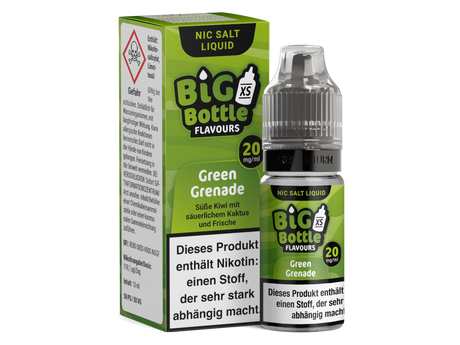 Big Bottle Green Grenade Nikotinsalz – Kiwi & Kaktus, 10ml