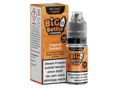 Big Bottle Tropical Tsunami Nikotinsalz – Exotische Früchte, 10 ml