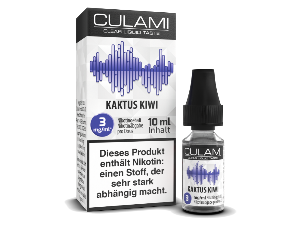 Culami Kaktus Kiwi 10 ml Liquid – Frische Kaktus- und Kiwi-Aromen