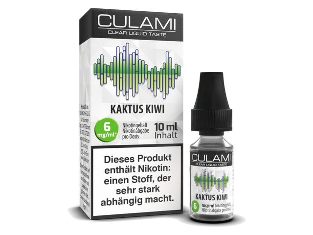 Culami Kaktus Kiwi 10 ml Liquid – Frische Kaktus- und Kiwi-Aromen