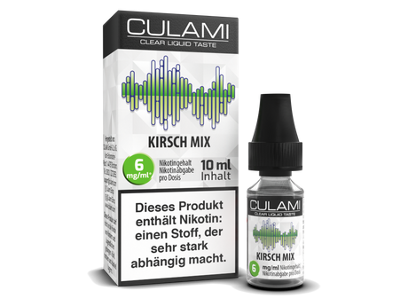 Culami Kirsch Mix Nikotinsalz – 10 ml mit Auswahl an Nikotinstärken