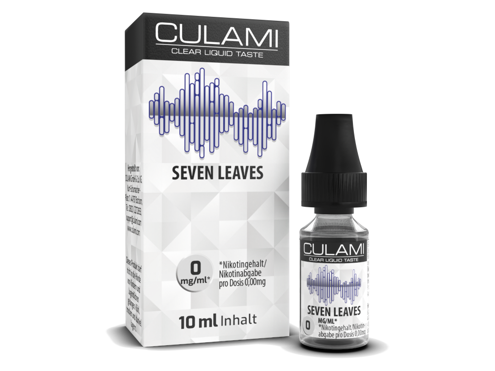 Culami 10 ml E-Liquid „Seven Leaves“ – Mild und Süßlich