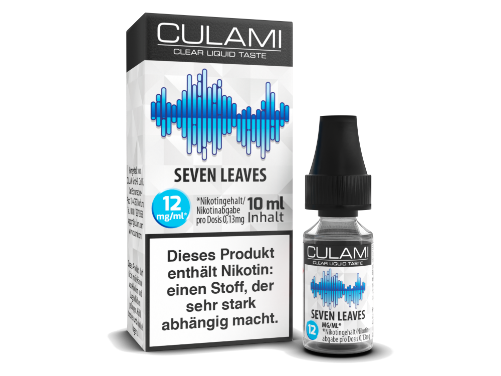 Culami 10 ml E-Liquid „Seven Leaves“ – Mild und Süßlich