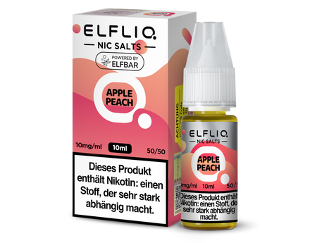 ELFLIQ - Apple Peach - Nikotinsalz Liquid