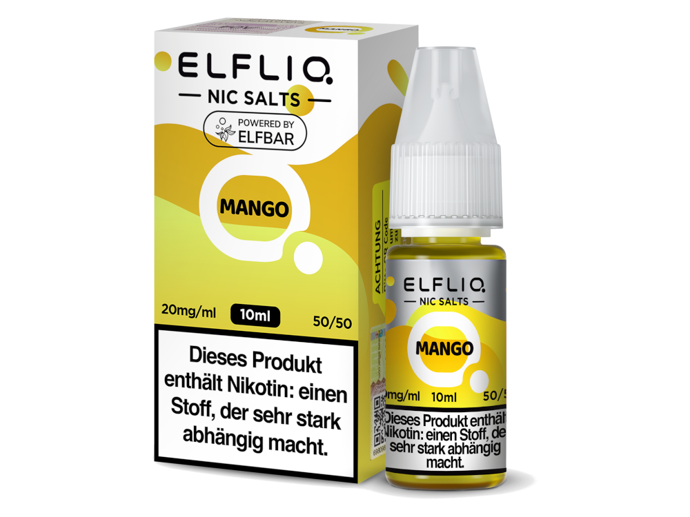 ELFLIQ Nikotinsalz Mango 10 ml – Intensiver Mango-Genuss