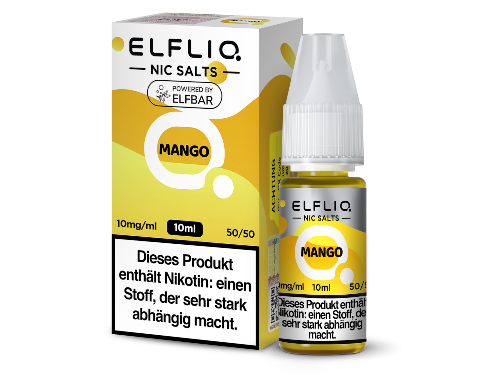 ELFLIQ Nikotinsalz Mango 10 ml – Intensiver Mango-Genuss