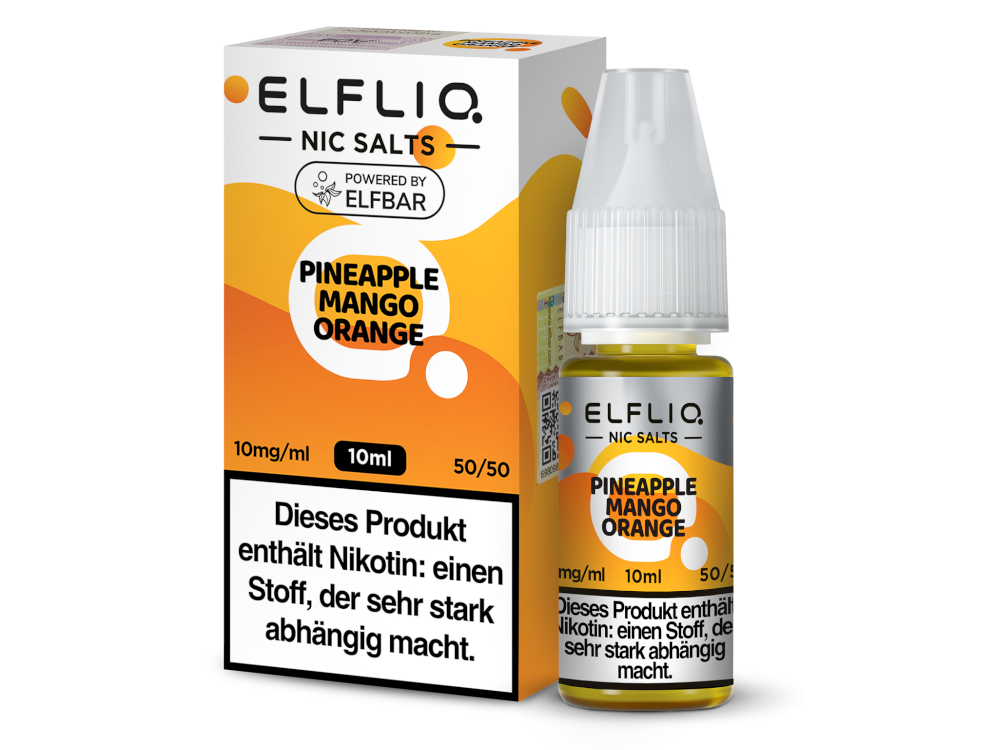 ELFLIQ - Pineapple Mango Orange - Nikotinsalz Liquid