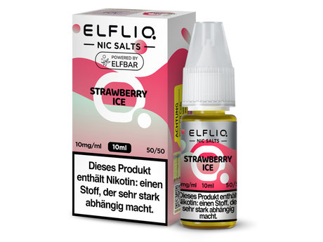 ELFLIQ - Strawberry Ice - Nikotinsalz Liquid