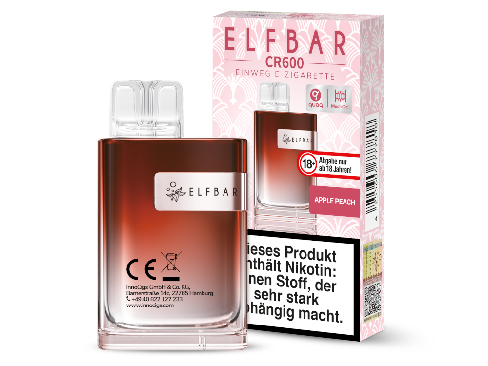 Elfbar - CR600 Einweg E-Zigarette