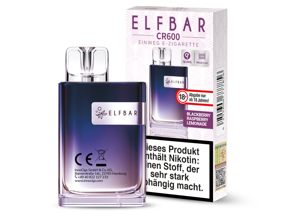 Elfbar - CR600 Einweg E-Zigarette