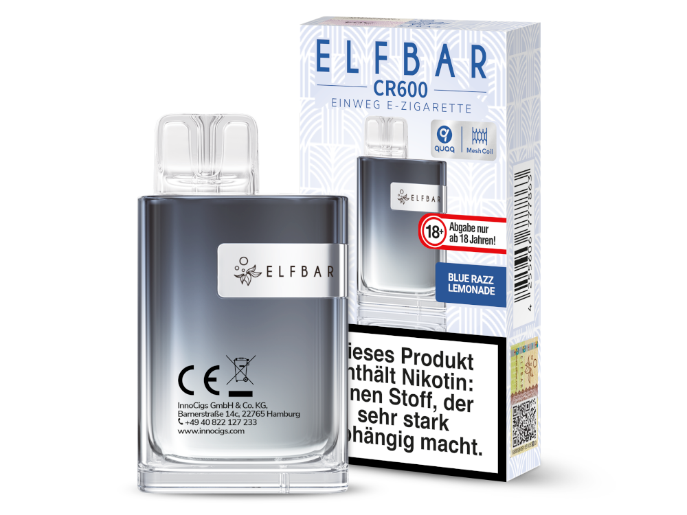 Elfbar - CR600 Einweg E-Zigarette