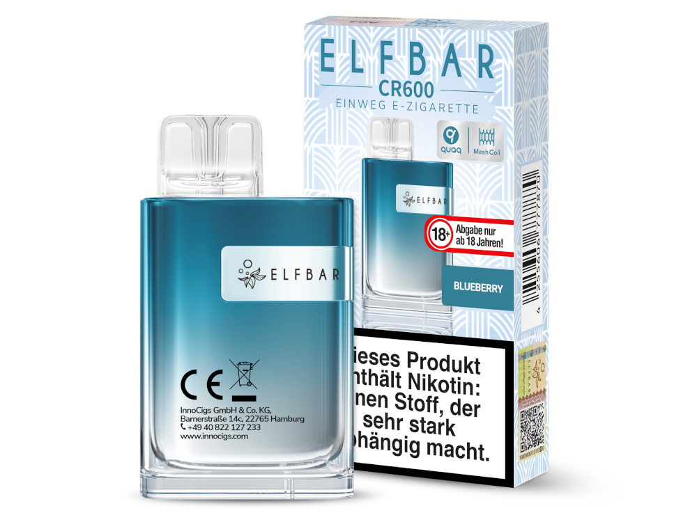 Elfbar - CR600 Einweg E-Zigarette