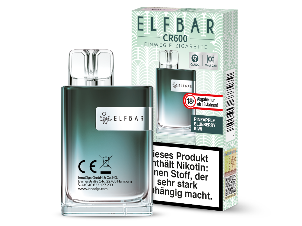 Elfbar - CR600 Einweg E-Zigarette