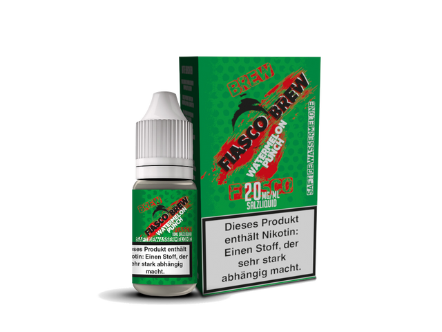 "Fiasco Brew Watermelon Punch – Süßes Wassermelonen-Liquid, 10 ml"