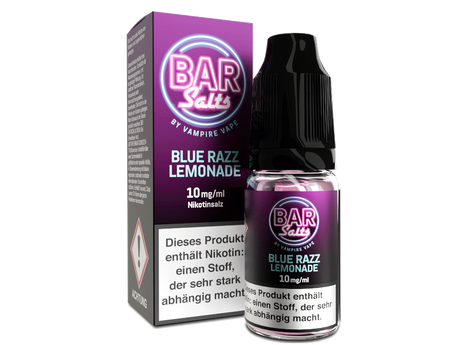 Bar Salts Blue Razz Lemonade Nikotinsalz Liquid – 10 ml Erfrischung