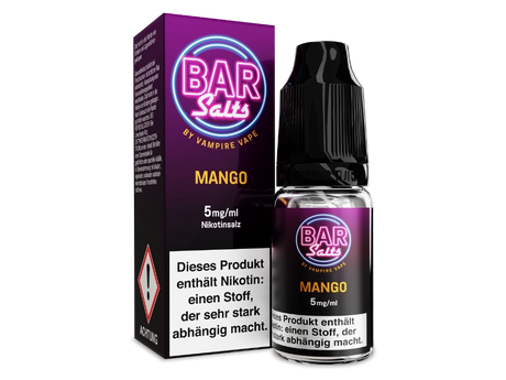 Vampire Vape Mango Nikotinsalz Liquid – 10 ml für intensiven Genuss