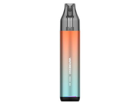 Vaporesso VECO GO E-Zigarette Set – 25W Leistung, 5 ml Tank, MTL Pod orange blau