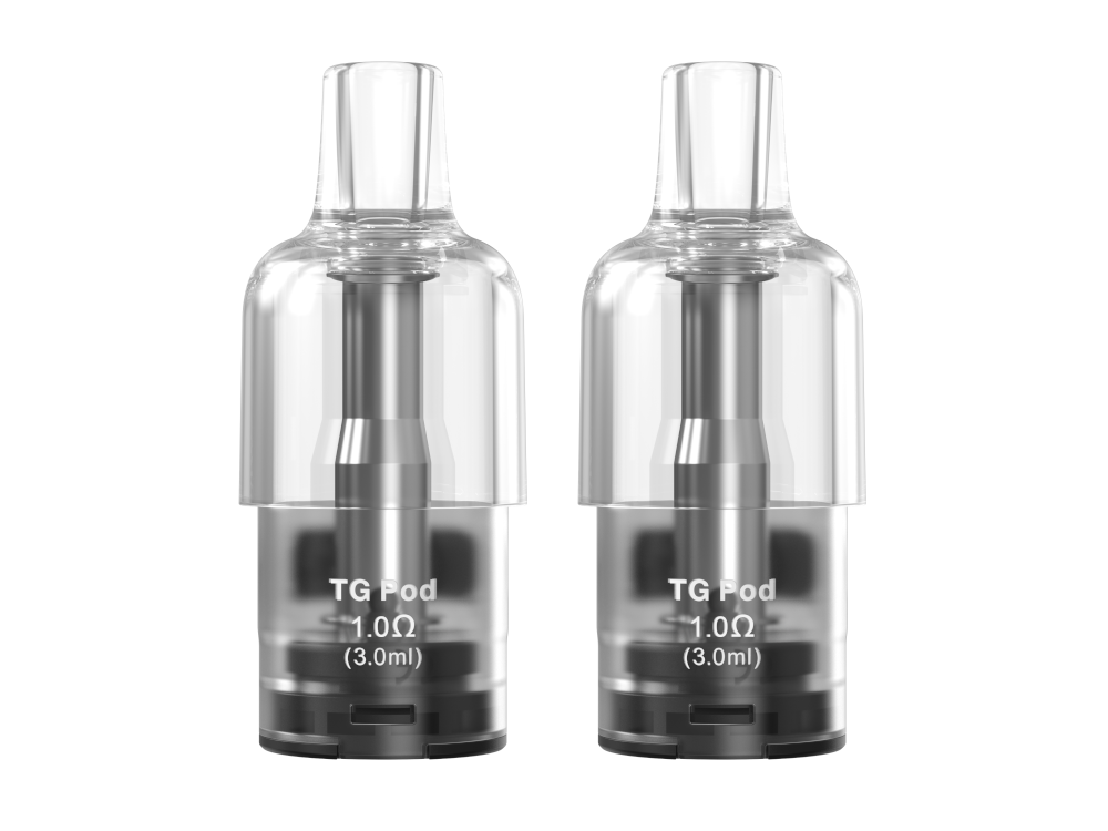 Aspire TG Pod System für E-Zigaretten – 2x 3 ml, 0,8 Ohm oder 1,0 Ohm