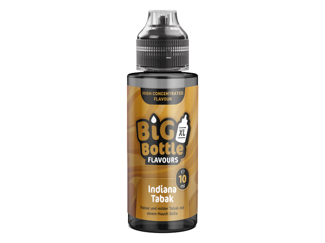 Big Bottle Indiana Tabak Aroma – Süßer Tabakgeschmack