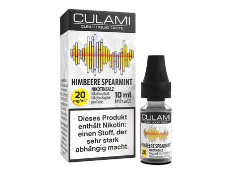 Culami Nikotinsalz: Himbeere Spearmint – 10 ml, 20 mg/ml Nikotin