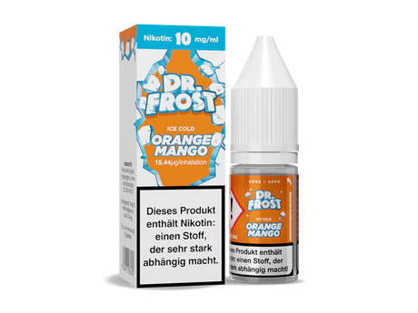 Dr. Frost - Ice Cold - Nikotinsalz Liquid - Orange Mango