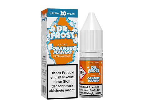 Dr. Frost - Ice Cold - Nikotinsalz Liquid - Orange Mango