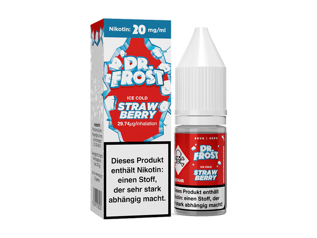 Dr. Frost - Ice Cold - Nikotinsalz Liquid - Strawberry