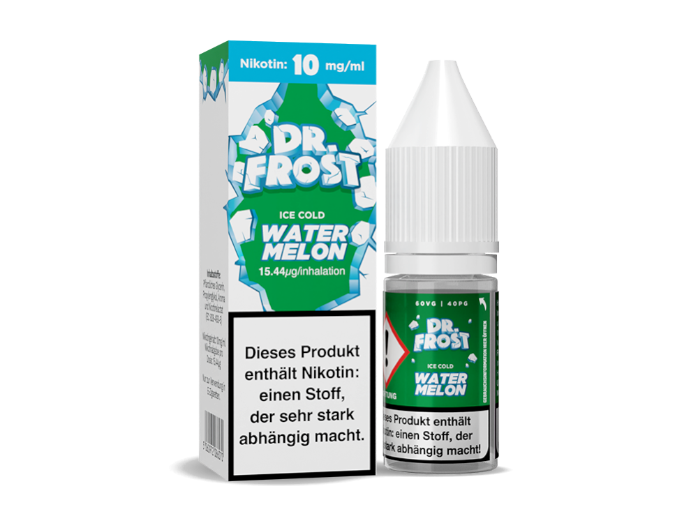 Dr. Frost Ice Cold - Watermelon Nikotinsalz Liquid jetzt kaufen