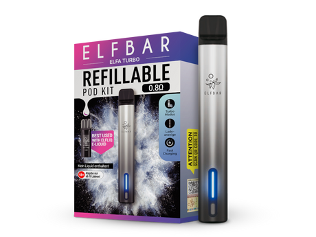 Elfbar Elfa Turbo Set: Akku mit 550 mAh und 2 ml Pod – Jetzt kaufen