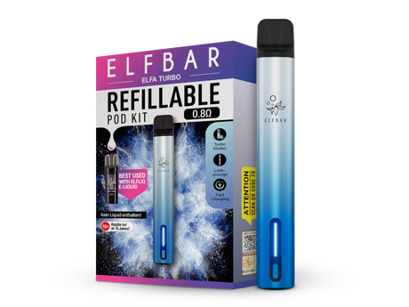 Elfbar Elfa Turbo Set: Akku mit 550 mAh und 2 ml Pod – Jetzt kaufen