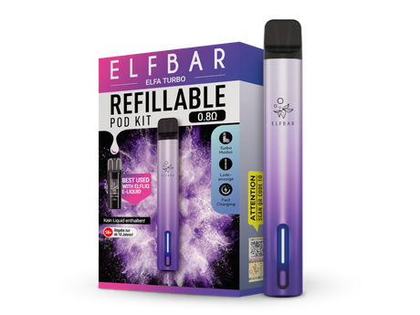 Elfbar Elfa Turbo Set: Akku mit 550 mAh und 2 ml Pod – Jetzt kaufen