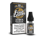 Four Leaves Süßer Tabak Nikotinsalz Liquid – 10 ml Intensiver Tabakgeschmack