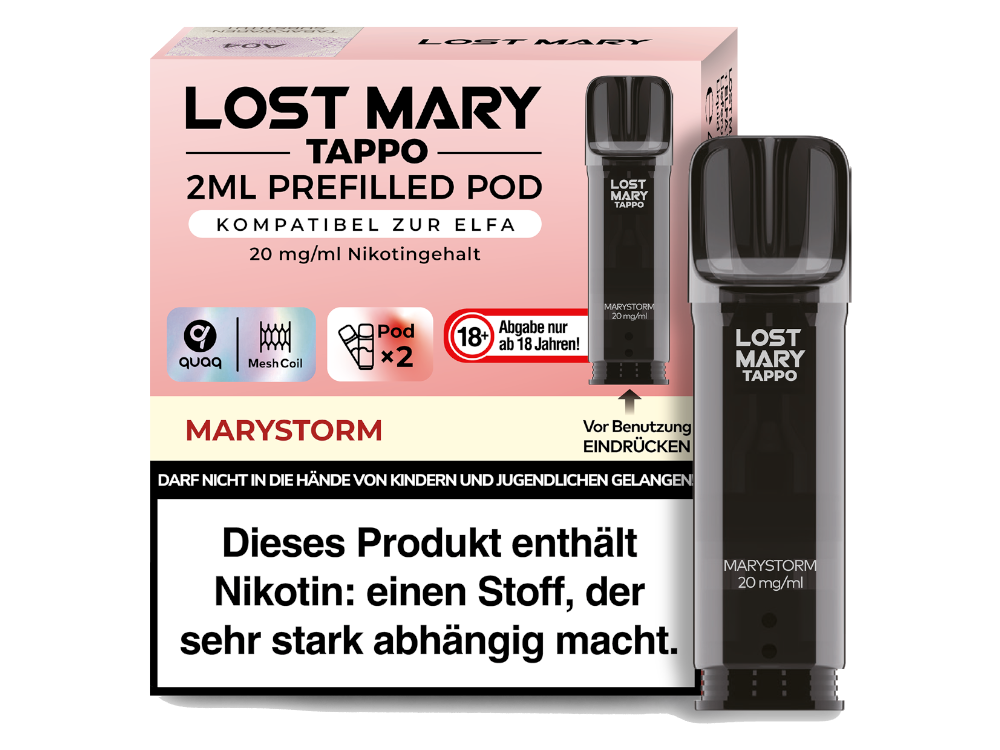 Lost Mary Tappo Pod Packung: 2 Stück für dein Dampferlebnis
