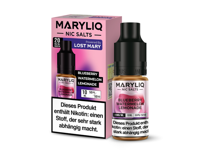 MARYLIQ Liquid: Blueberry Watermelon Lemonade Geschmack