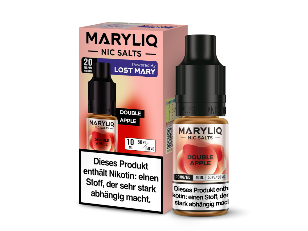 MARYLIQ Double Apple Liquid – Fruchtiger Apfelgenuss