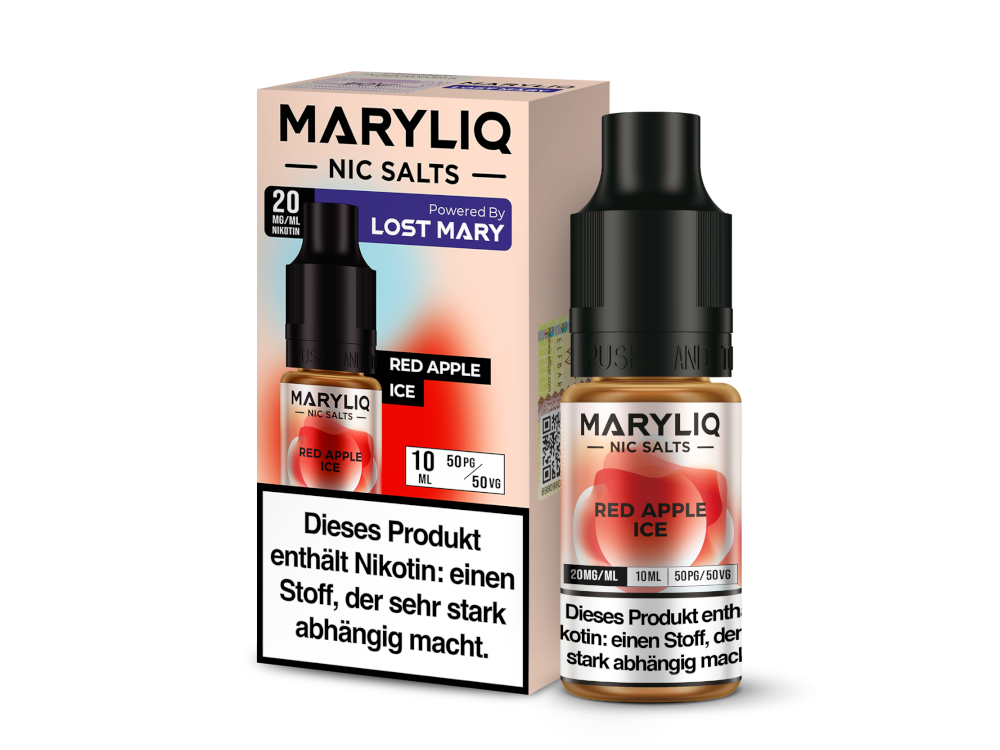 MARYLIQ Red Apple Ice – Kühle Apfelnote