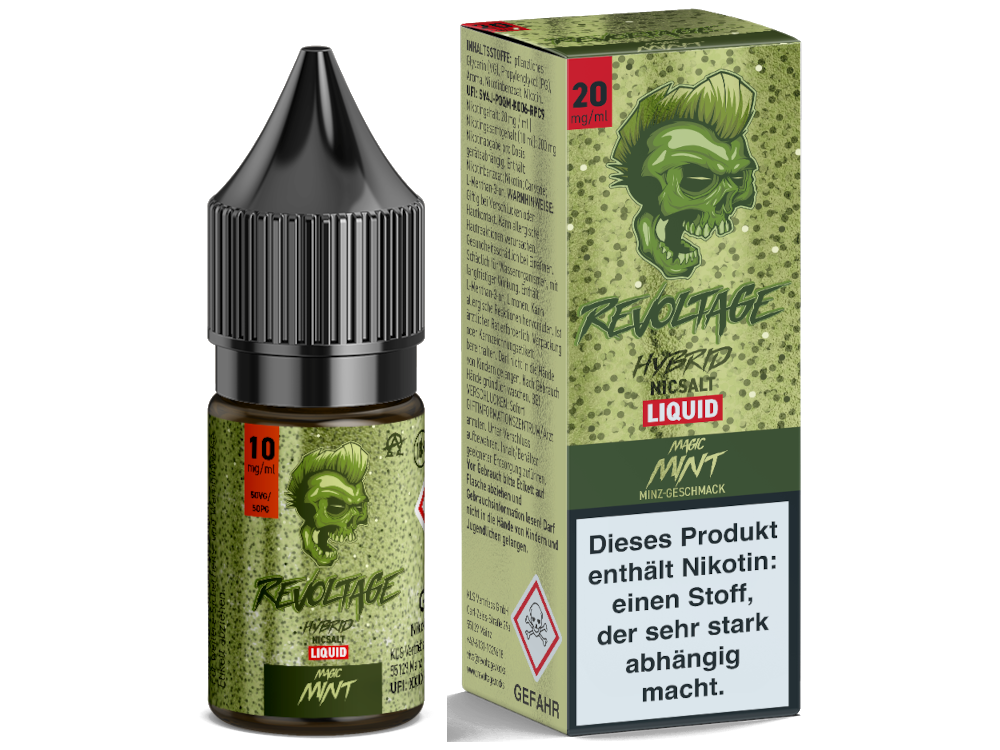 Magic Mint Nikotinsalz: Frische Minze für Ihre E-Zigarette, 10 ml