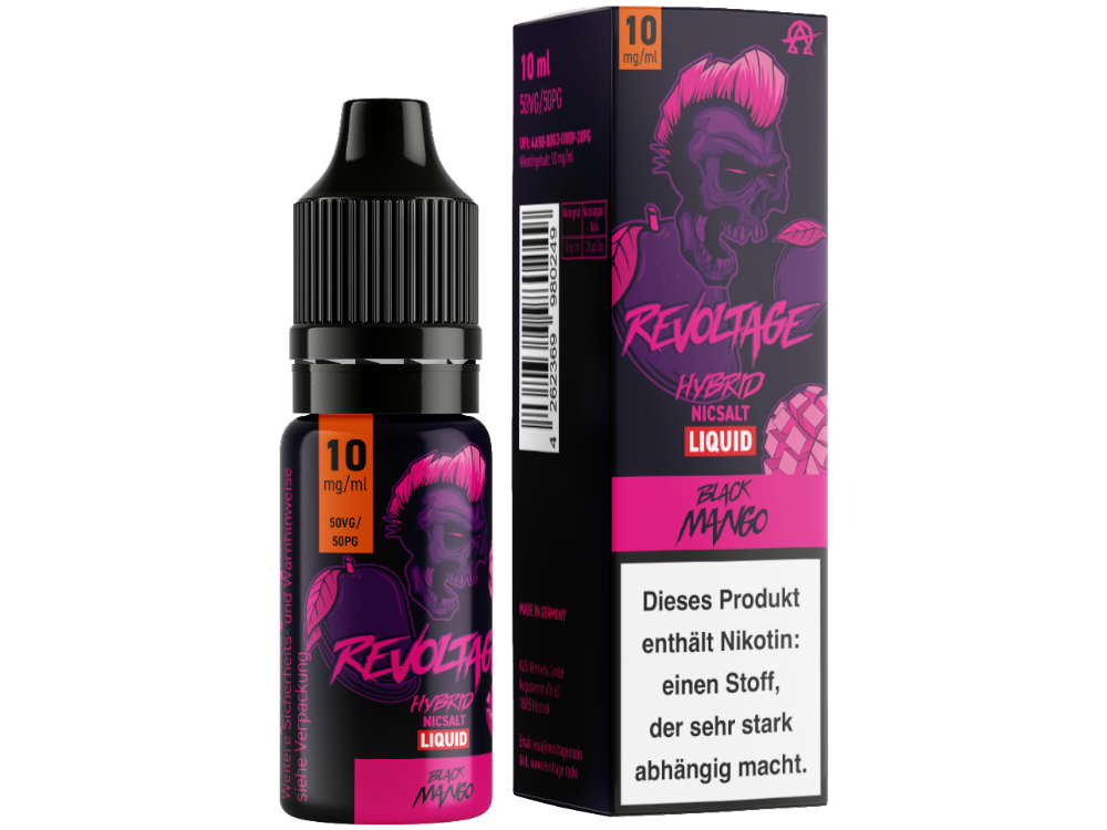 Revoltage Black Mango Liquid – Frische Mango in 10 ml Flasche