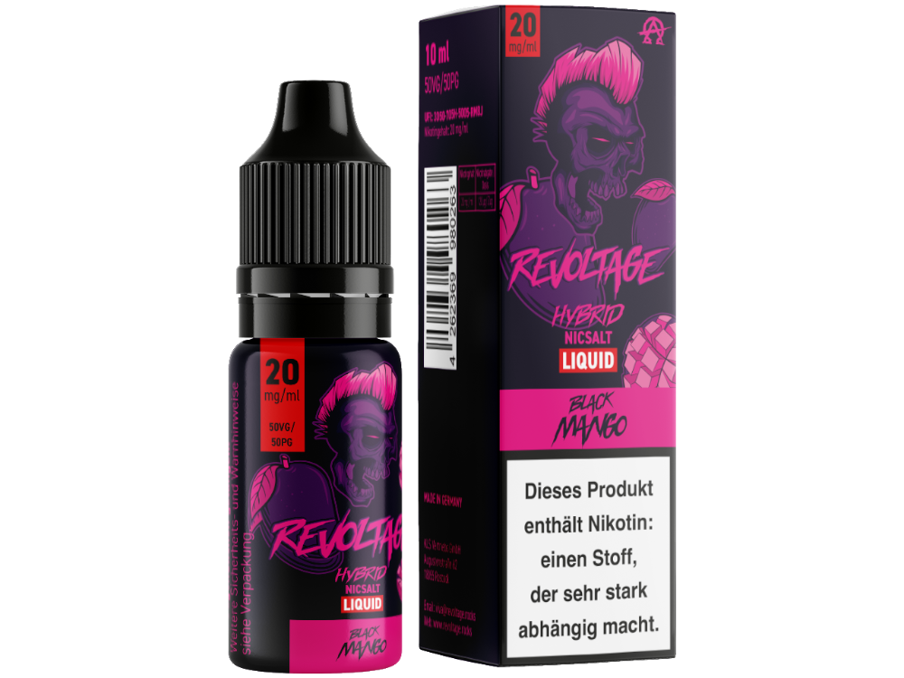 Revoltage Black Mango Liquid – Frische Mango in 10 ml Flasche