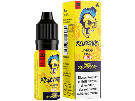 Revoltage Yellow Raspberry: Fruchtiges Hybrid Nikotinsalz