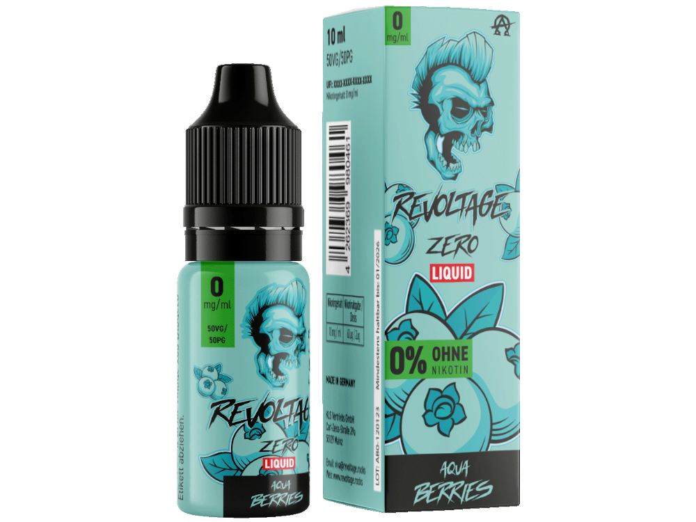 Revoltage Aqua Berries: Erfrischender Beeren-Mix für Ihr Vaping